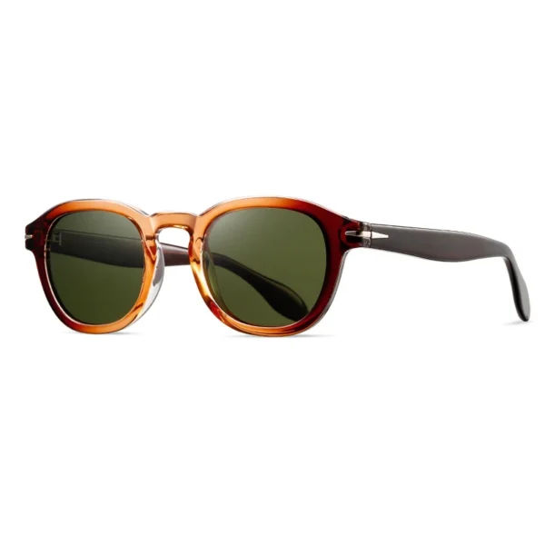 Wholesale New Design Retro Sunglasses for Women Men Custom Logo Uv400 Vintage Round Frame Polarized Shades Sun Glasses - Image 5