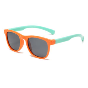 Sunway Eyewear Customization Kids Sun Glasses Wholesale Top Seller Silicone TPEE Flexible Boys Girls Children Soft Sunglasses