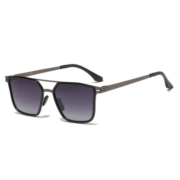 2025 High Quality Vintage Punk Sunglasses Steampunk Double Bridge Sun Glasses Square Frame Metal Shades UV400 Unisex for Men - Image 5