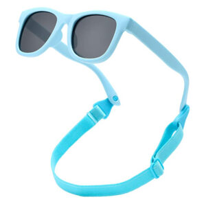 Sunway Eyewear 2024 High Quality Baby Sunglasses UV400 With Strap Anti Skid Baby Swimsuit Sunglass and Fliflop