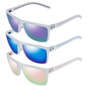New Arrivals Square Polarized Sunglasses for Men Outdoors Sports Cycling and Driving Anti-UV Men's Sun Glasses Lunette De Sport