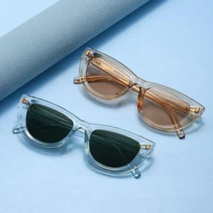 2025 New Trendy Sun Glasses PC Frame Light Uv400 Protection Wholesale Premium Cat Eye Women Sunglasses with High Quality