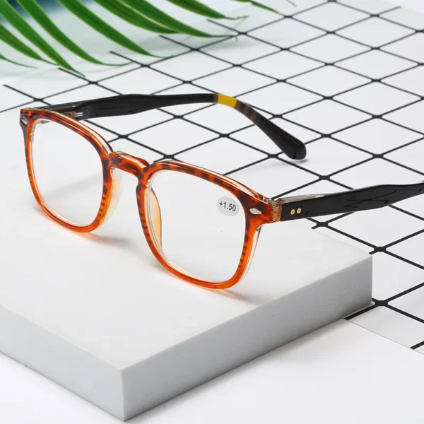 2025 Retro Classic Blue Light Blocking Unisex Reader Glasses Custom Logo High Quality Comfortable Fashion Reading Glasses - Image 2