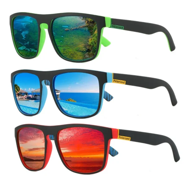 2025 High End Custom Fashion Sport Sunglasses Tinted Lenses Outdoors Polarized Sun Glasses Shades Women Men Sports Sunglasses - Image 2