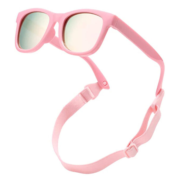 Sunway Eyewear 2024 High Quality Baby Sunglasses UV400 With Strap Anti Skid Baby Swimsuit Sunglass and Fliflop - Image 2