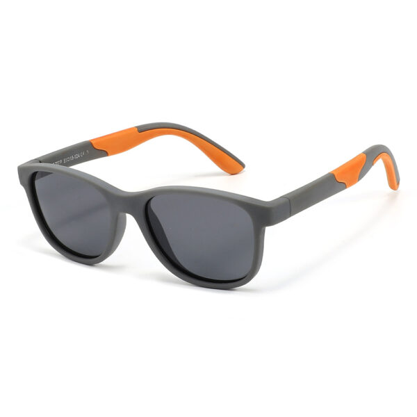 Hot Selling Fashion Style Square TPEE Frame Boys Kid Shades Outdoor UV400 Color Design Children Sunglasses for Girl and Boy - Image 5