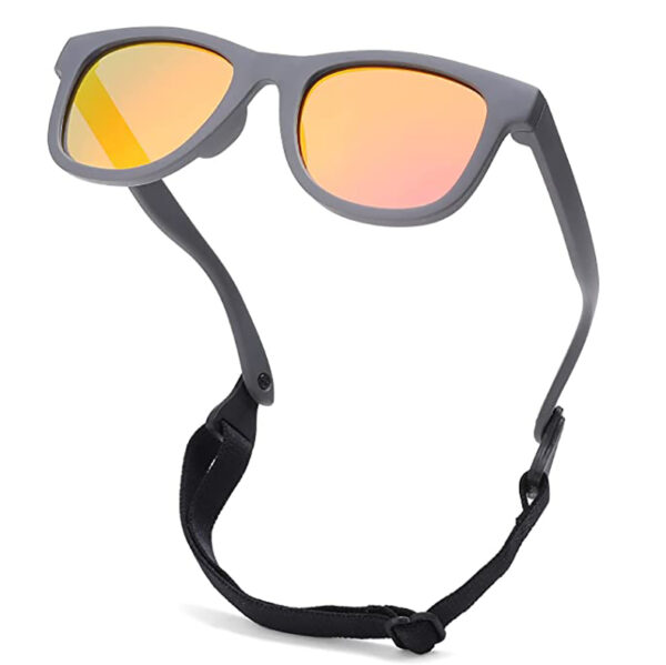 Sunway Eyewear 2024 High Quality Baby Sunglasses UV400 With Strap Anti Skid Baby Swimsuit Sunglass and Fliflop - Image 6
