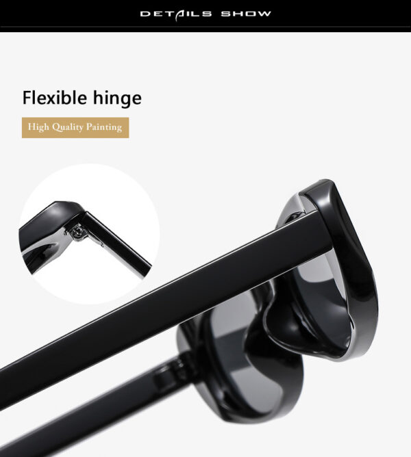 2025 New Designer Trendy Sun Glasses Classic Shades Custom Logo Retro Oval Small Ladies Cat Eye Women Sunglasses - Image 6