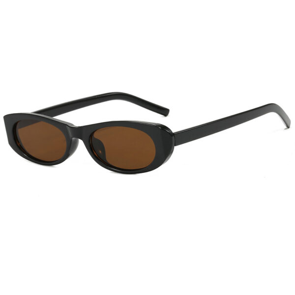2025 New Designer Trendy Sun Glasses Classic Shades Custom Logo Retro Oval Small Ladies Cat Eye Women Sunglasses - Image 4