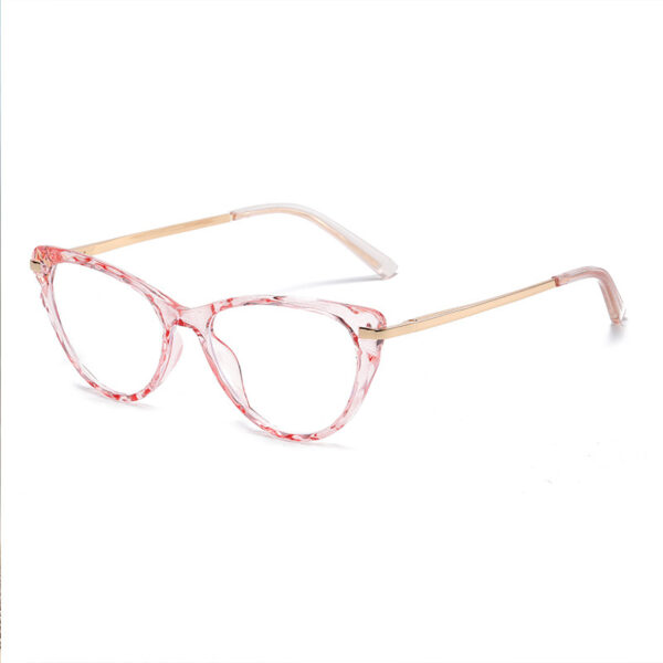 Hot TR90 Spring Hinge Optical Frame Cat Eye Eyeglasses Anti Blue Light Glasses - Image 6