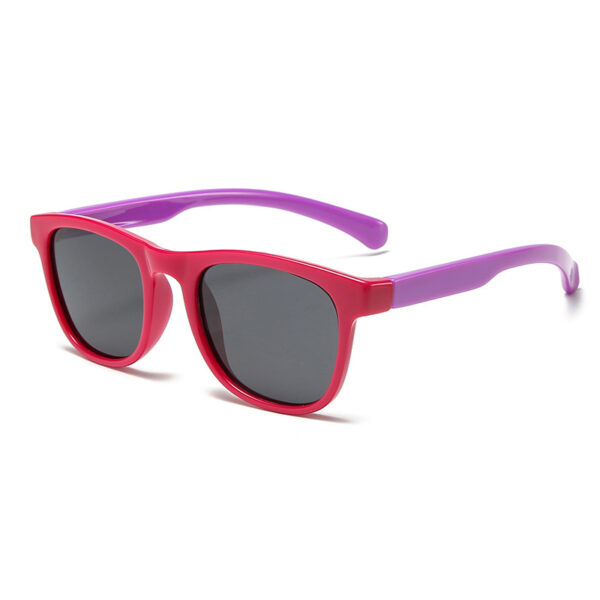 Sunway Eyewear Customization Kids Sun Glasses Wholesale Top Seller Silicone TPEE Flexible Boys Girls Children Soft Sunglasses - Image 4