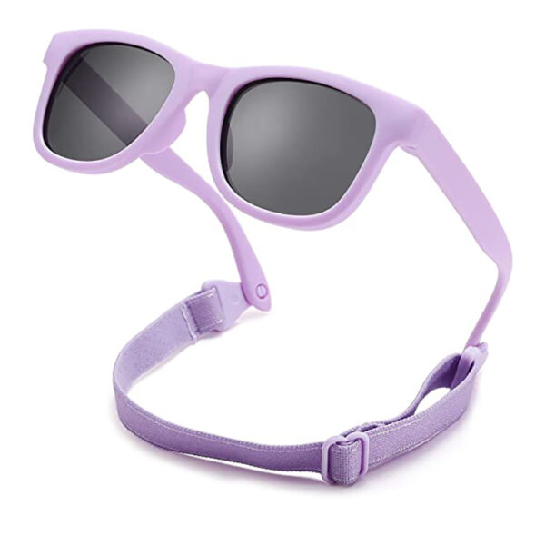 Sunway Eyewear 2024 High Quality Baby Sunglasses UV400 With Strap Anti Skid Baby Swimsuit Sunglass and Fliflop - Image 5