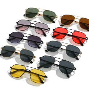 2025 Vintage Sunglasses Women Men Metal Frame Unisex Sun Glasses Gradient Shade  Men Sunscreen Glasses