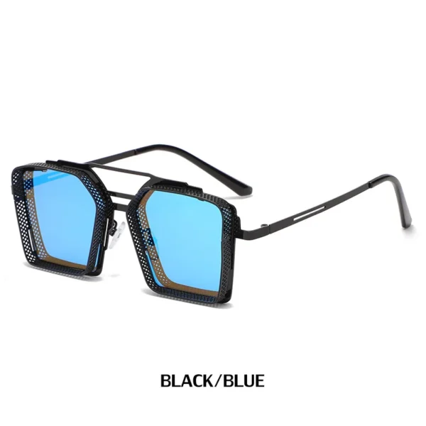 Sunway Eyewear Trending Men Sunglasses Factory Custom Designer Logo Retro Square Man Sunglass High Quality Mens Sun Glasses - Image 4