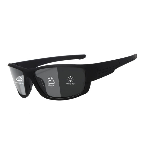 New Designer Photochromic Lenses Polarized Sports Sunglasses for Men Outdoor UV400 Cycling Running Men's Sport Sun Glasses - Image 2