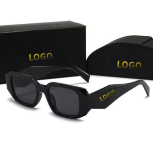 Wholesale 2025 Luxury Designer Retro square Shades Sunglasses Vintage Rectangle Custom logo Famous Brand Hexagon Sunglasses