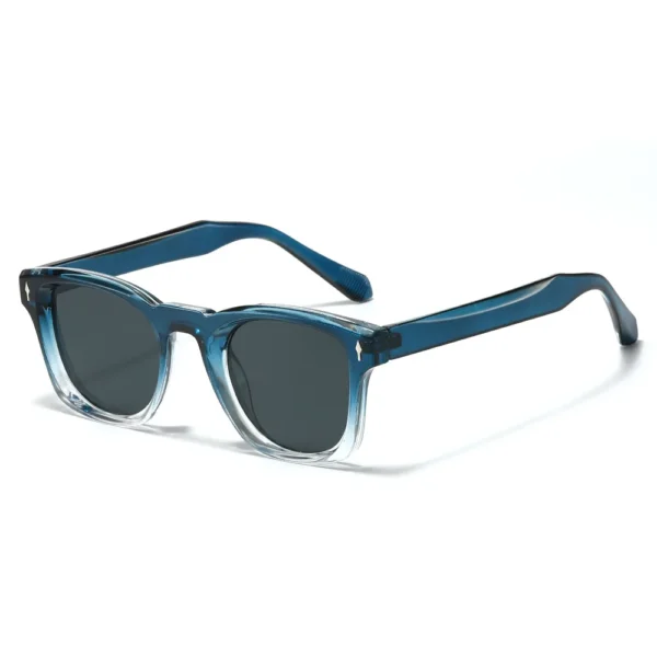 2025 Vintage Retro Square Sunglasses for Men Women UV400 PC Frame Bullet Decor Wholesale Fashion Stylish Design Sun Glasses - Image 4