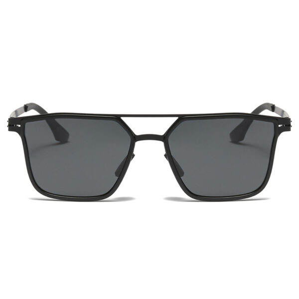 2025 High Quality Vintage Punk Sunglasses Steampunk Double Bridge Sun Glasses Square Frame Metal Shades UV400 Unisex for Men - Image 4