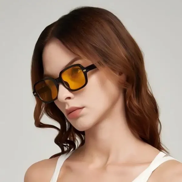 Hot Selling Classic Square PC Frames Women's Sun Glasses with High Quality Fashion Designer UV400 Men Sunglasses 2025 - Image 2