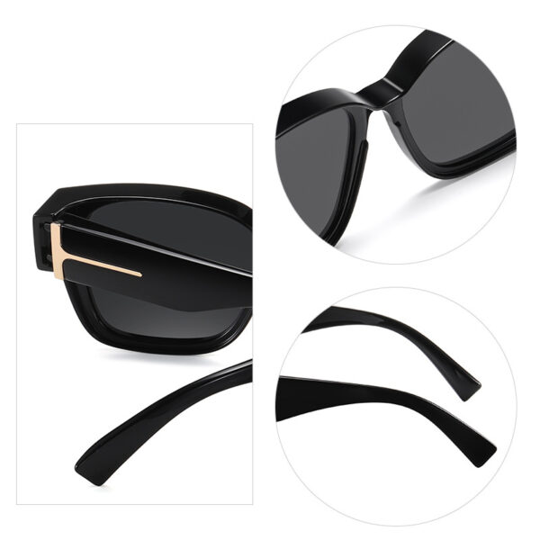Sunway Eyewear New UV400 Sun Glasses Men Women TR90 HD Polarized Oversize Driving Sunglasses for Myopia - Image 3