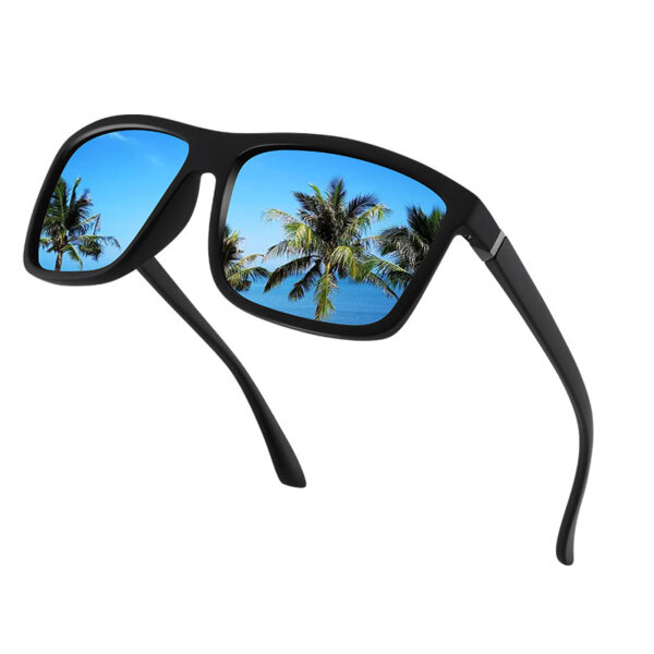 Classic Trendy Square Men's Polarized Sports Sunglasses Outdoors Cycling and Driving UV400 Protection Sun Glasses for Men - Image 4