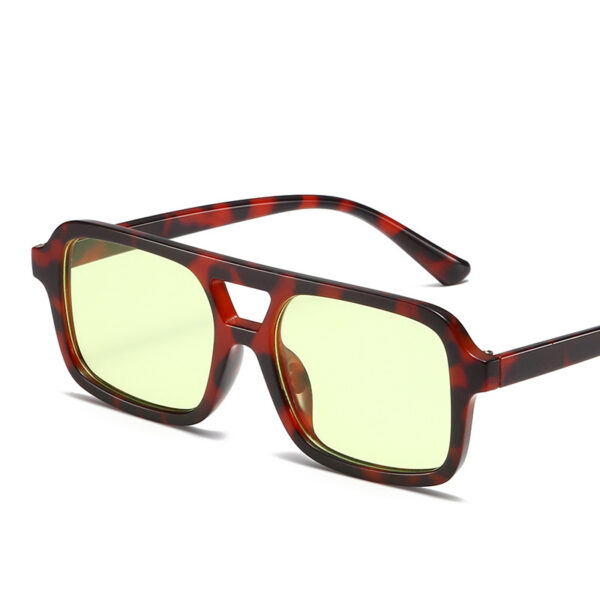 2025 New Arrival Top Seller Trending  Fashionable Sun Glasses Custom Logo  Vintage Square UV400 Fashion Sunglasses Women - Image 5
