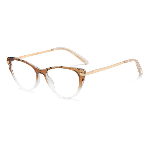 Hot TR90 Spring Hinge Optical Frame Cat Eye Eyeglasses Anti Blue Light Glasses - Image 4