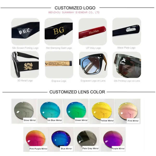 New Design Printed Square Frame Custom Logo Children Sun Glasses Polarized UV400 Protection Kids Sunglasses for Boys Girls - Image 4