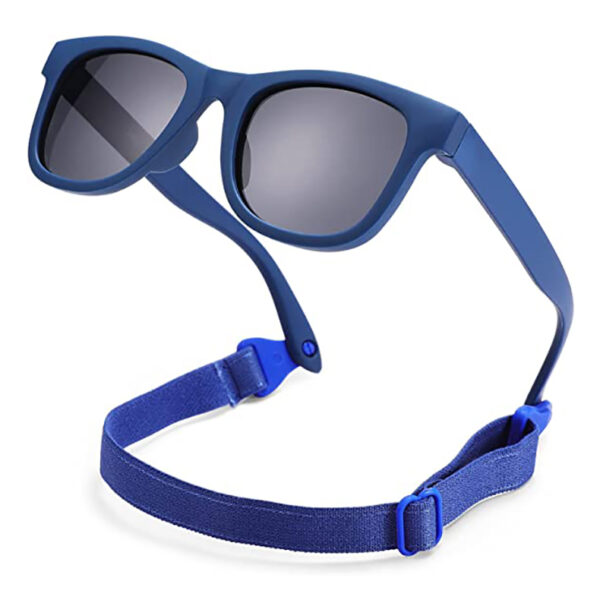 Sunway Eyewear 2024 High Quality Baby Sunglasses UV400 With Strap Anti Skid Baby Swimsuit Sunglass and Fliflop - Image 4