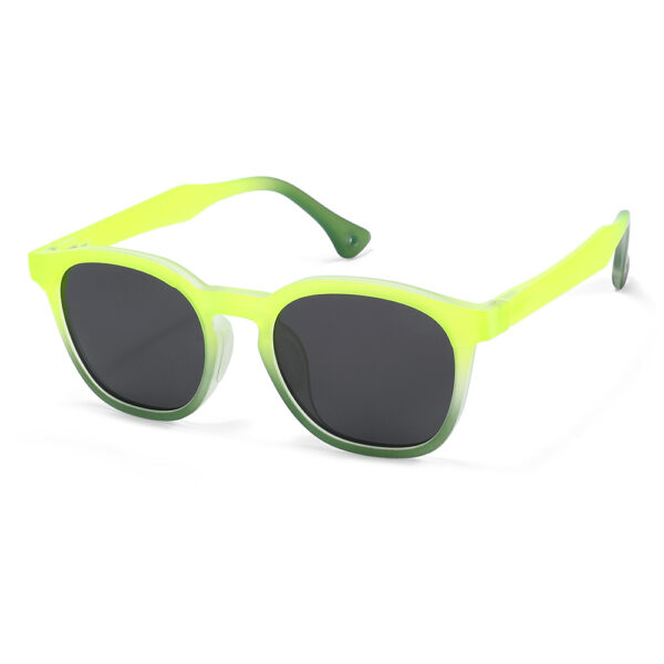New Designer Classic Colorful Gradient Square TR Frame Girl Kids Sun Glasses with High Quality Boy Children Sunglasses - Image 3