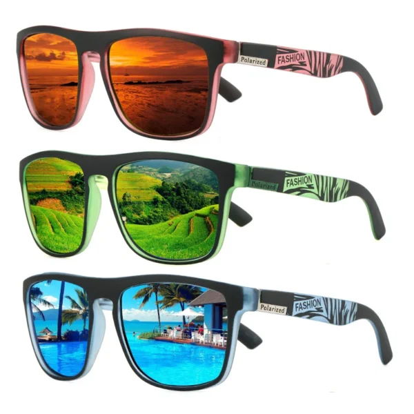 2025 High End Custom Fashion Sport Sunglasses Tinted Lenses Outdoors Polarized Sun Glasses Shades Women Men Sports Sunglasses - Image 3