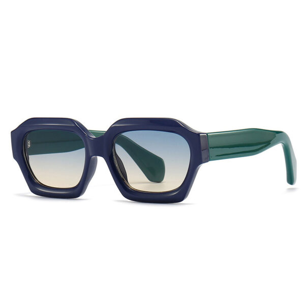 2025 New Arrivals Designer Men Vintage Uv400 Protection Sun Glasses Luxury Large Frame Polygonal Women Sunglasses Shades - Image 5