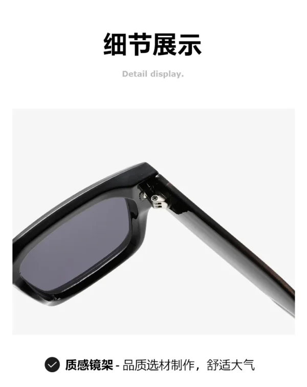 Wholesale Custom High Quality Sunglasses 2025 Designer Shades Famous Brands Luxury Sunglasses Square Frame Men - Image 5