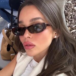 2025 New Designer Trendy Sun Glasses Classic Shades Custom Logo Retro Oval Small Ladies Cat Eye Women Sunglasses