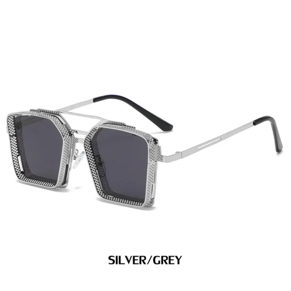 Sunway Eyewear Trending Men Sunglasses Factory Custom Designer Logo Retro Square Man Sunglass High Quality Mens Sun Glasses - Image 6