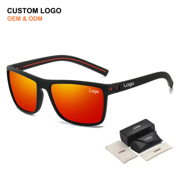 New Arrivals Square Polarized Sunglasses for Men Outdoors Sports Cycling and Driving Anti-UV Men's Sun Glasses Lunette De Sport - Image 3